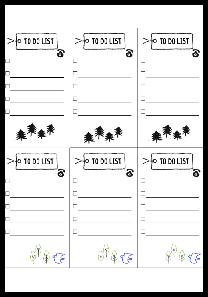 Todoリスト 無料ダウンロード かわいい 雛形 テンプレート素材